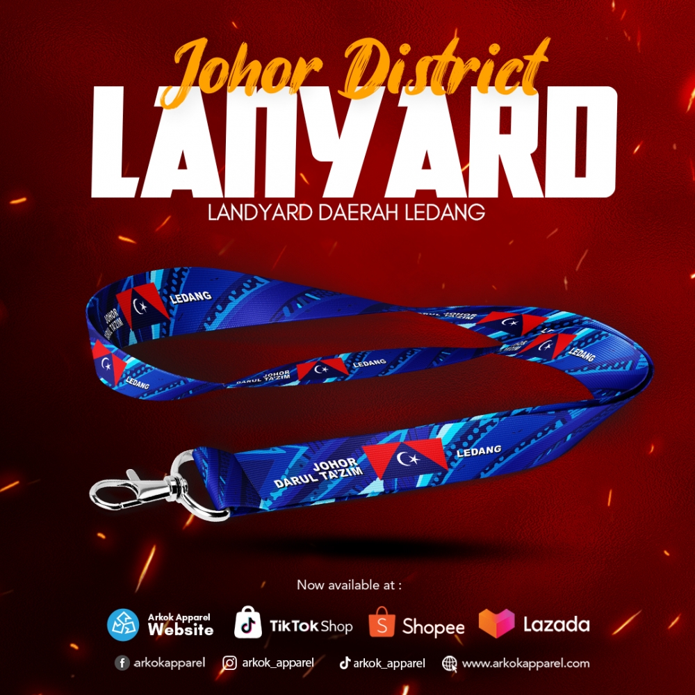 Landyard Ledang Johor I Best Quality