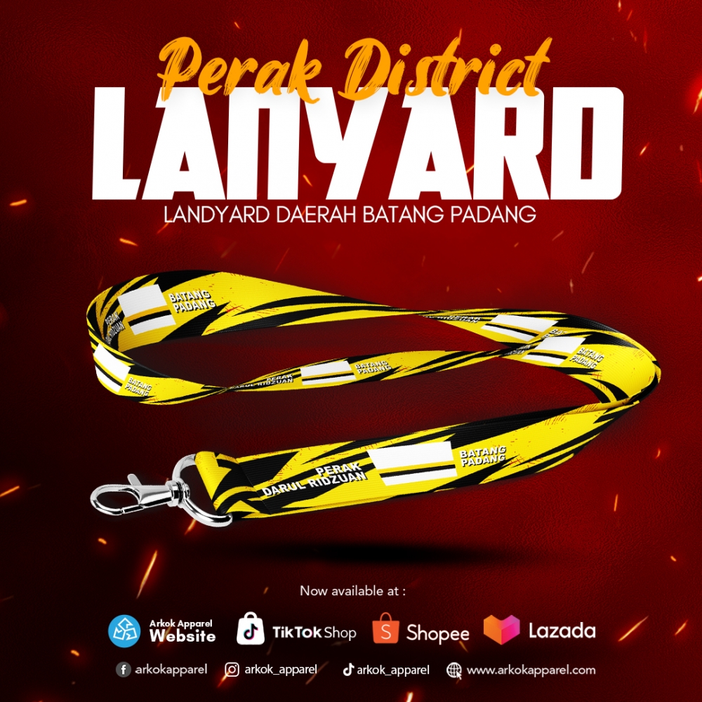 Lanyard Batang Padang Perak | Best Quality