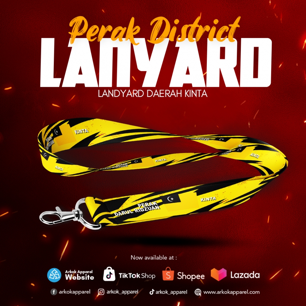 Landyard Kinta Perak | Best Quality