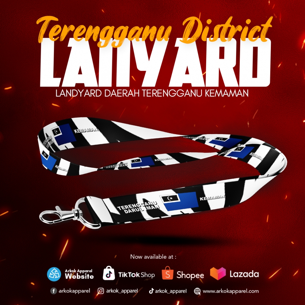 Lanyard Kemaman Terengganu | Best Quality