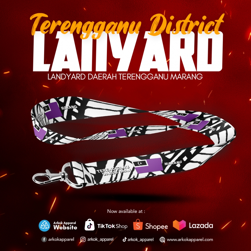 Lanyard Marang Terengganu | Best Quality