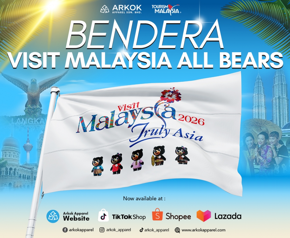 Bendera Malaysia All Bears | Best Quality