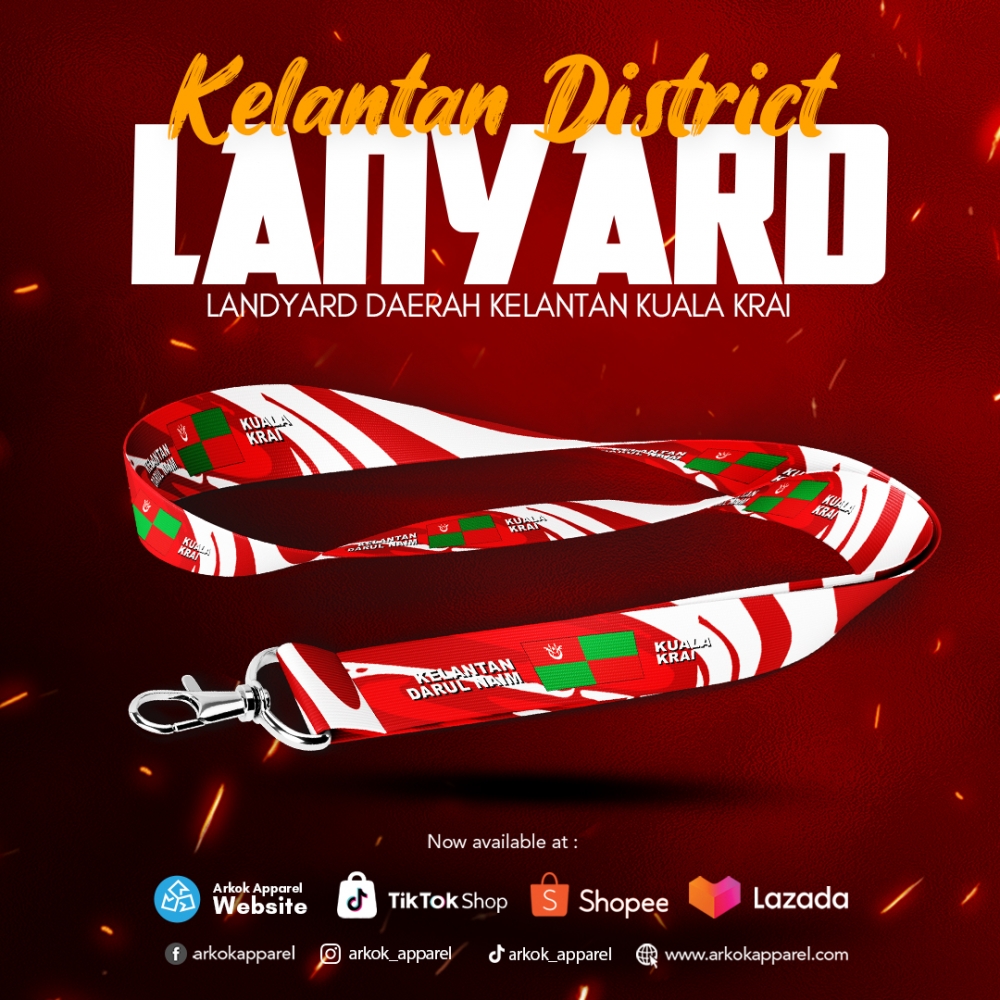 Lanyard Kuala Krai Kelantan | Best Quality