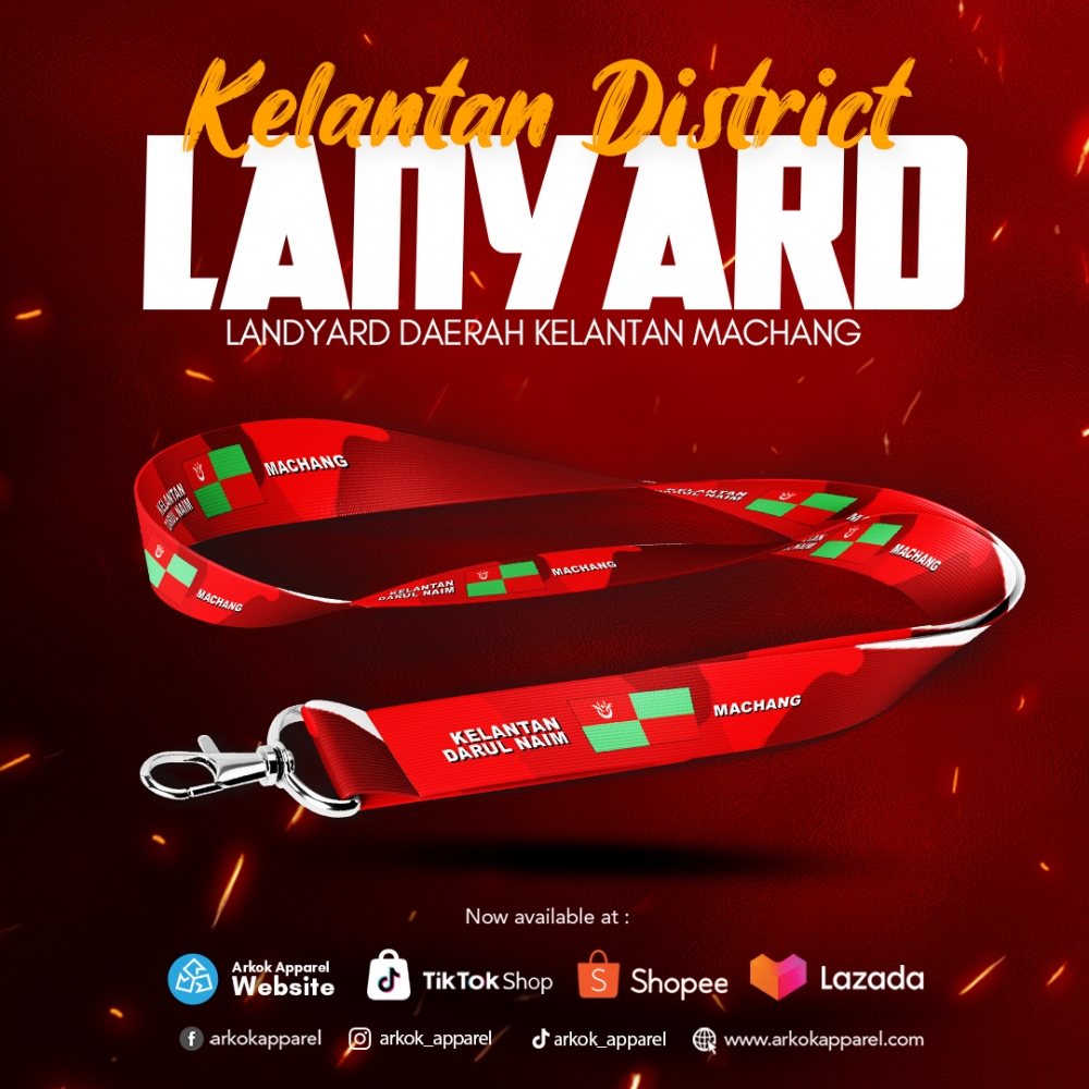 Lanyard Machang Kelantan | Best Quality