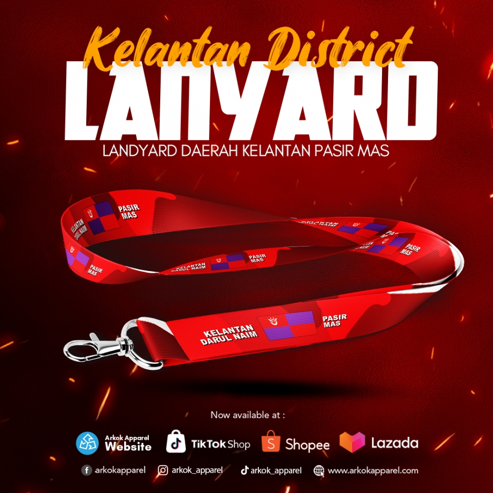 Lanyard Pasir Mas Kelantan | Best Quality