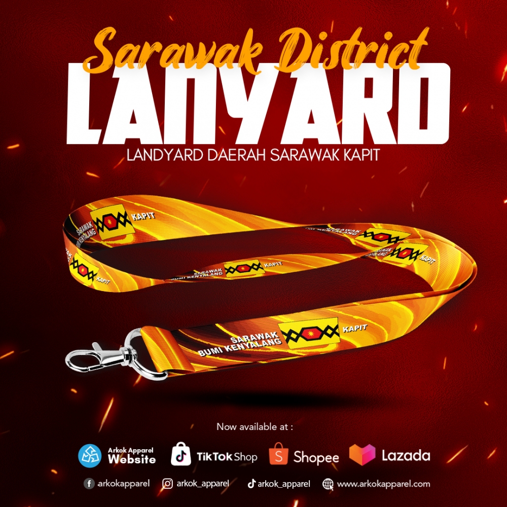 Lanyard Kapit Serawak | Best Quality