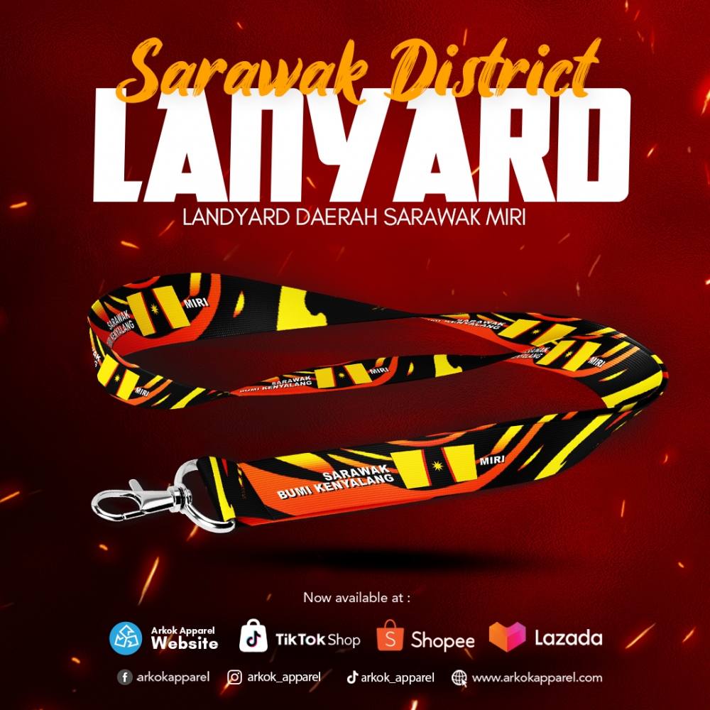 Lanyard Miri Sarawak | Best Quality