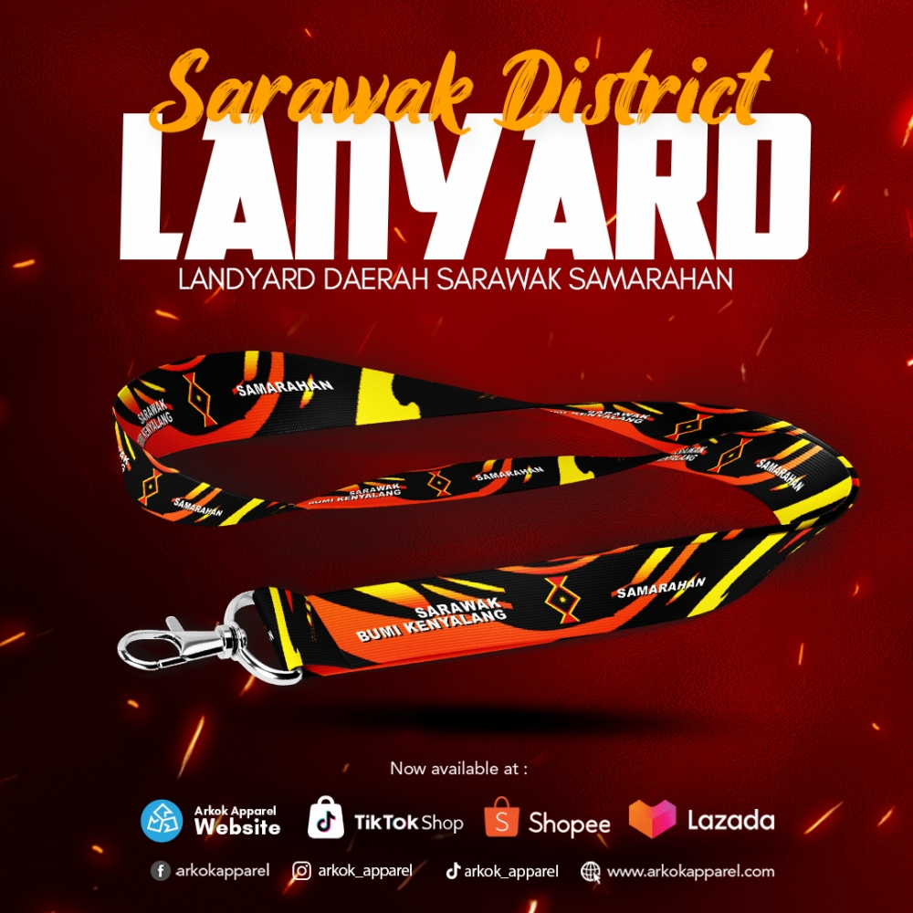 Lanyard Samarahan Sarawak | Best Quality