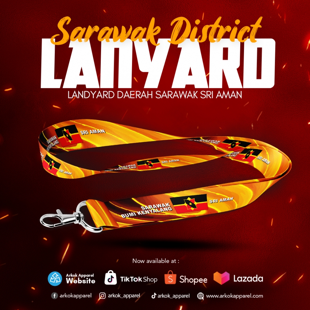 Lanyard Sri Aman Sarawak | Best Quality