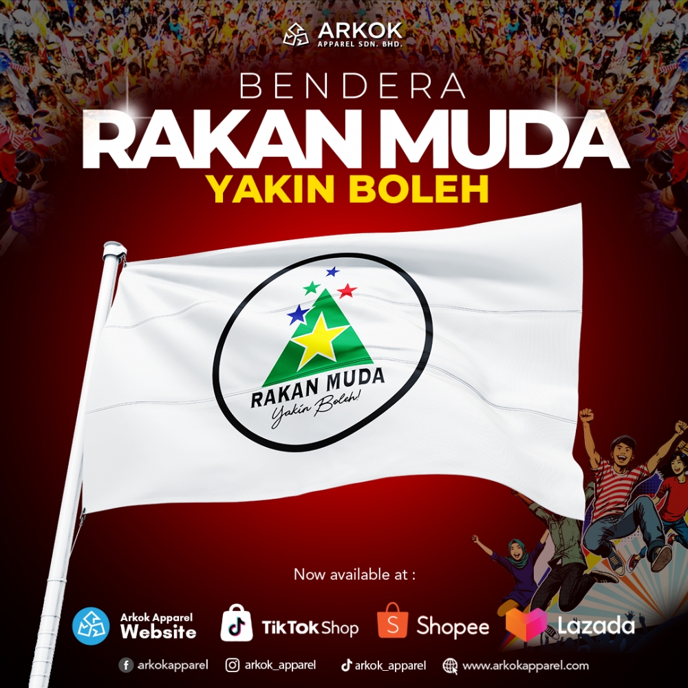 Bendera Rakan Muda | Best Quality