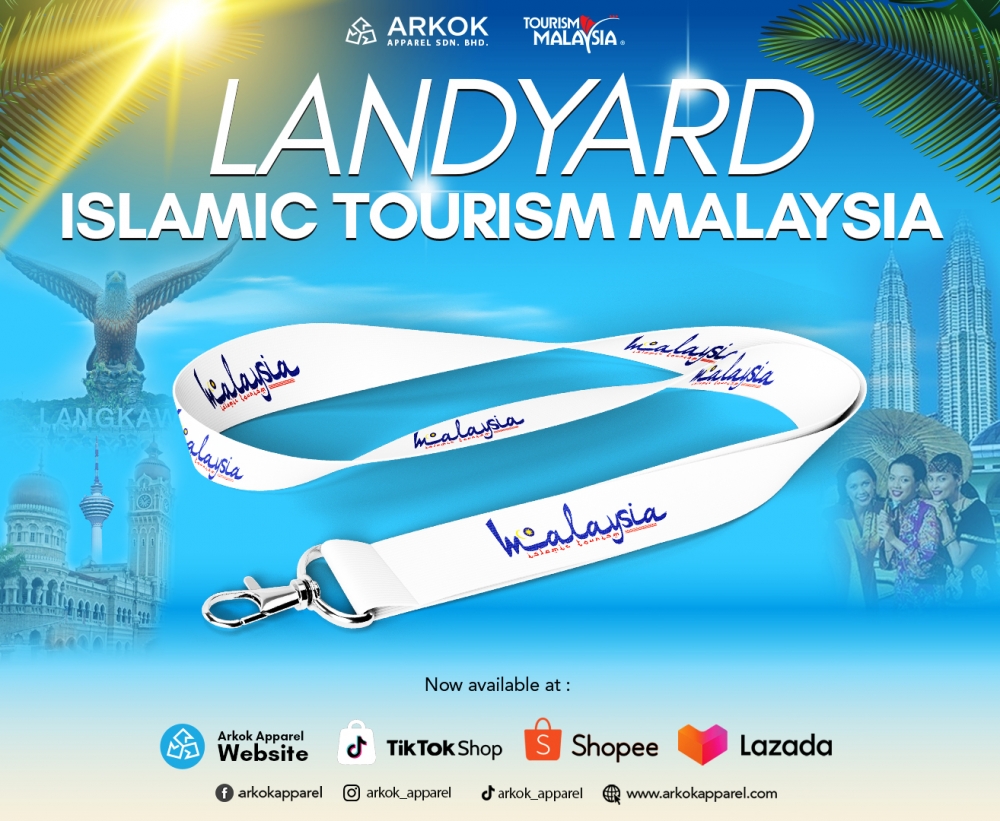 [High Quality] Lanyard Islamic Tourism Malaysia