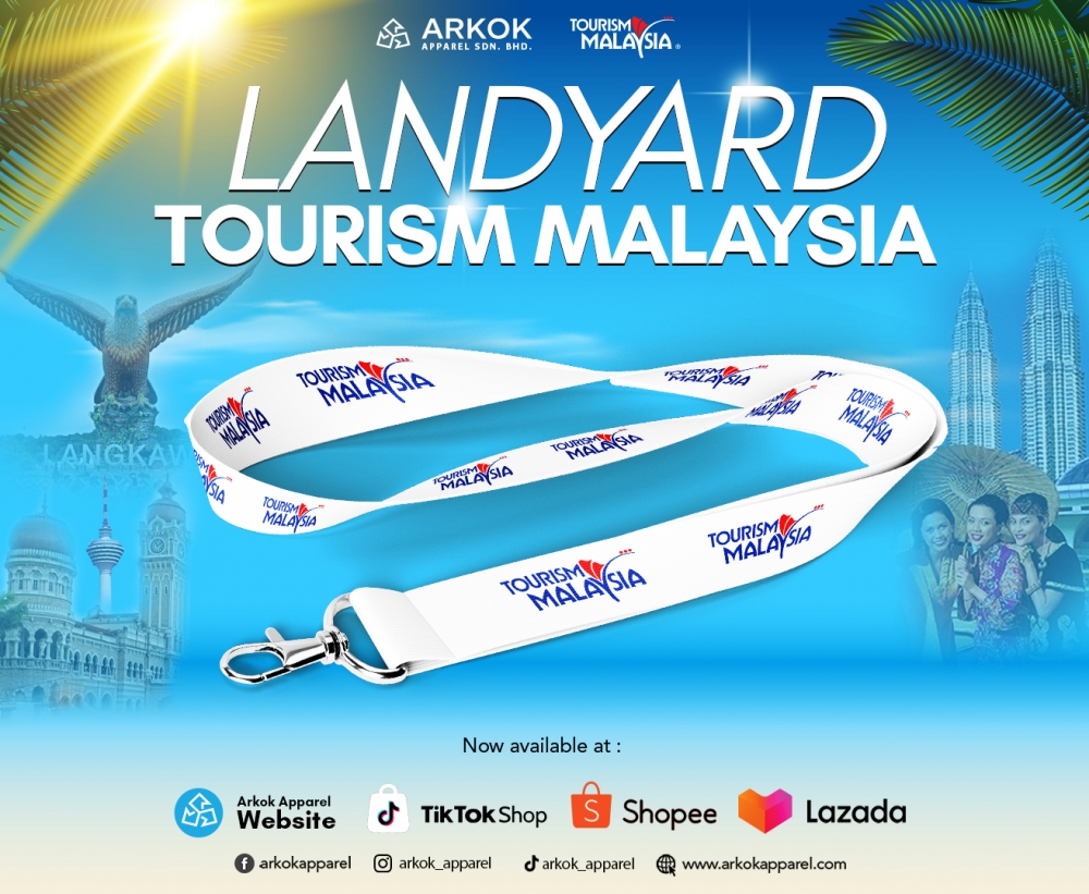 [High Quality] Lanyard Tourism Malaysia