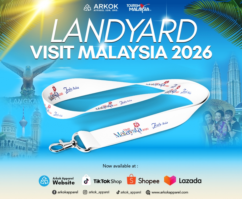 [High Quality] Lanyard Visit Malaysia 2026