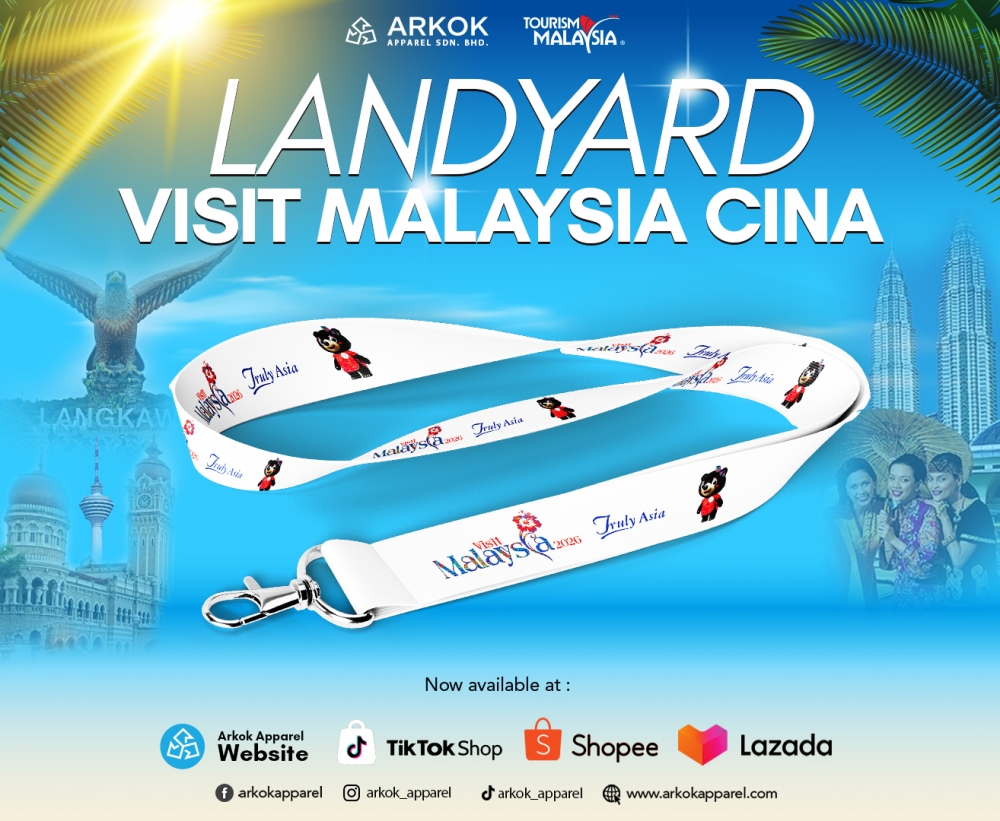 [High Quality] Lanyard Visit Malaysia Cina