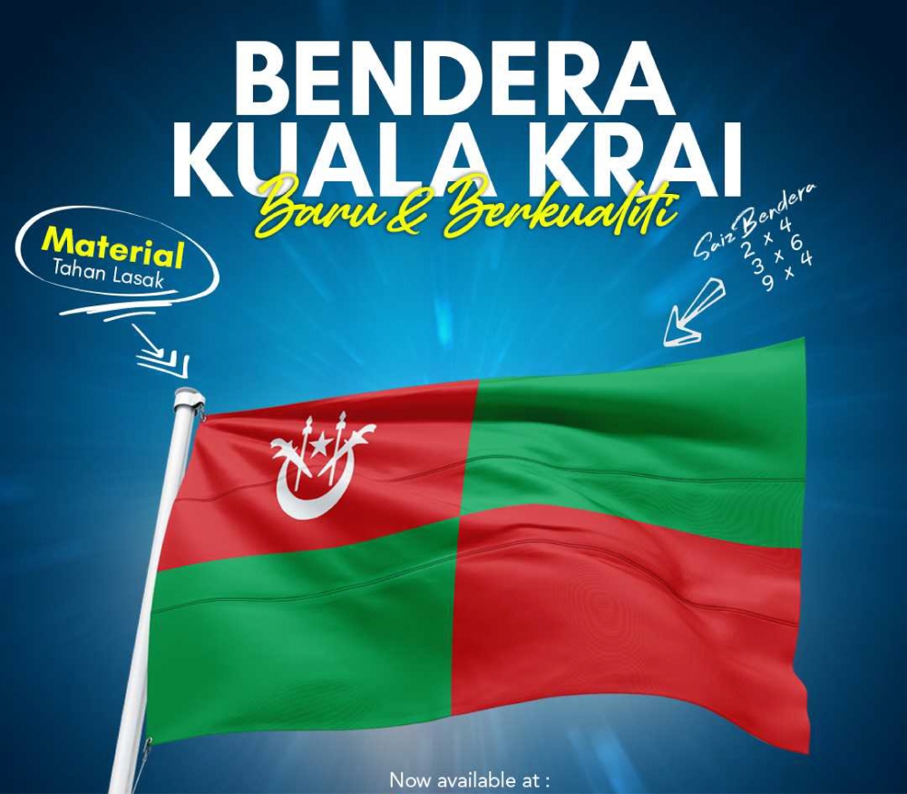 Bendera Kuala Krai Kelantan