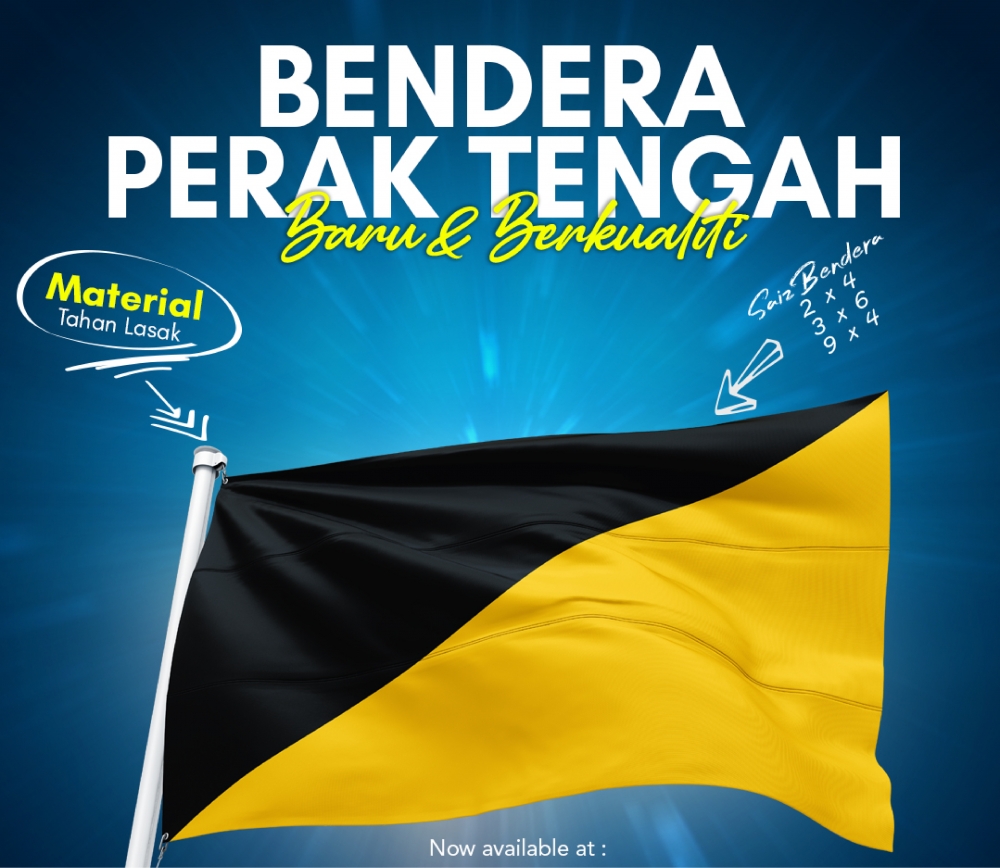 Bendera Perak Tengah perak